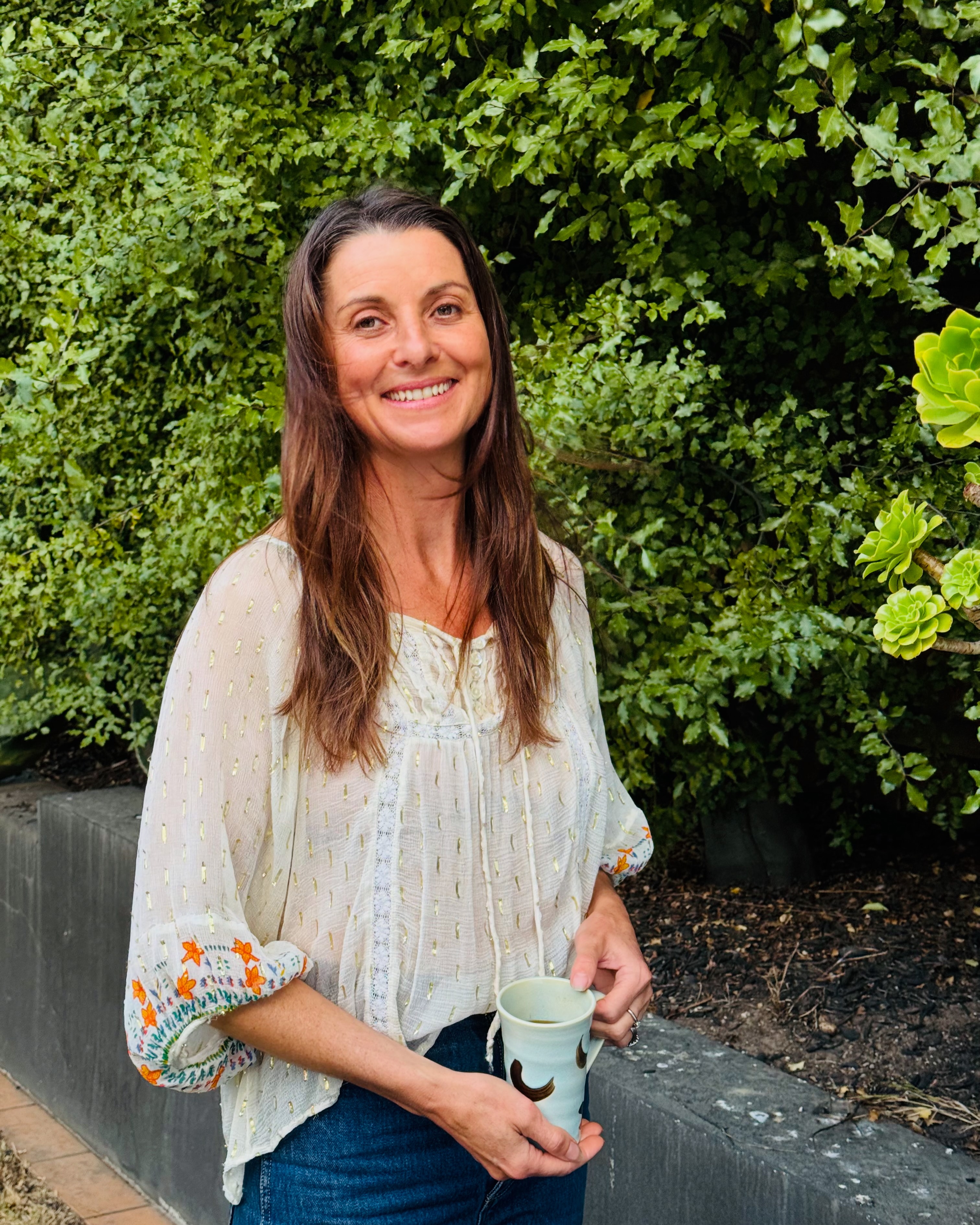Claire Holmes outdoors