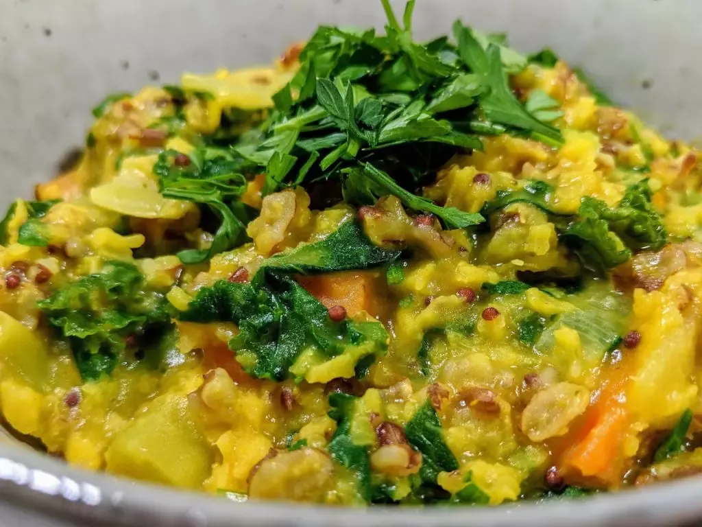 Kitchari- mung bean and rice