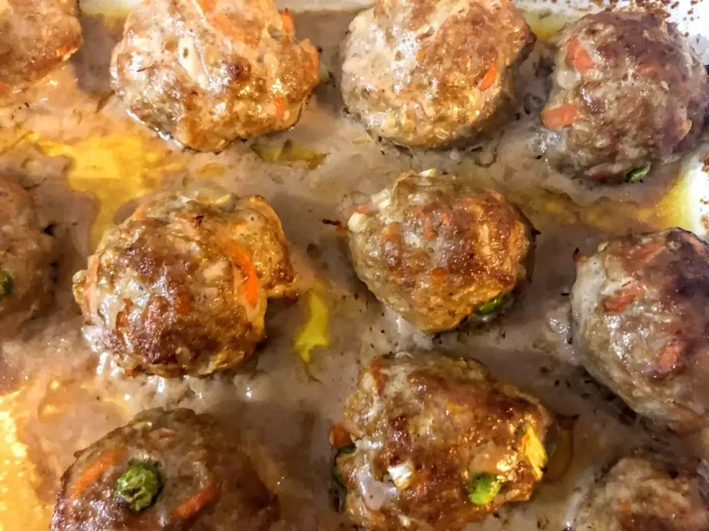 Vegetable Pork Meatballs
